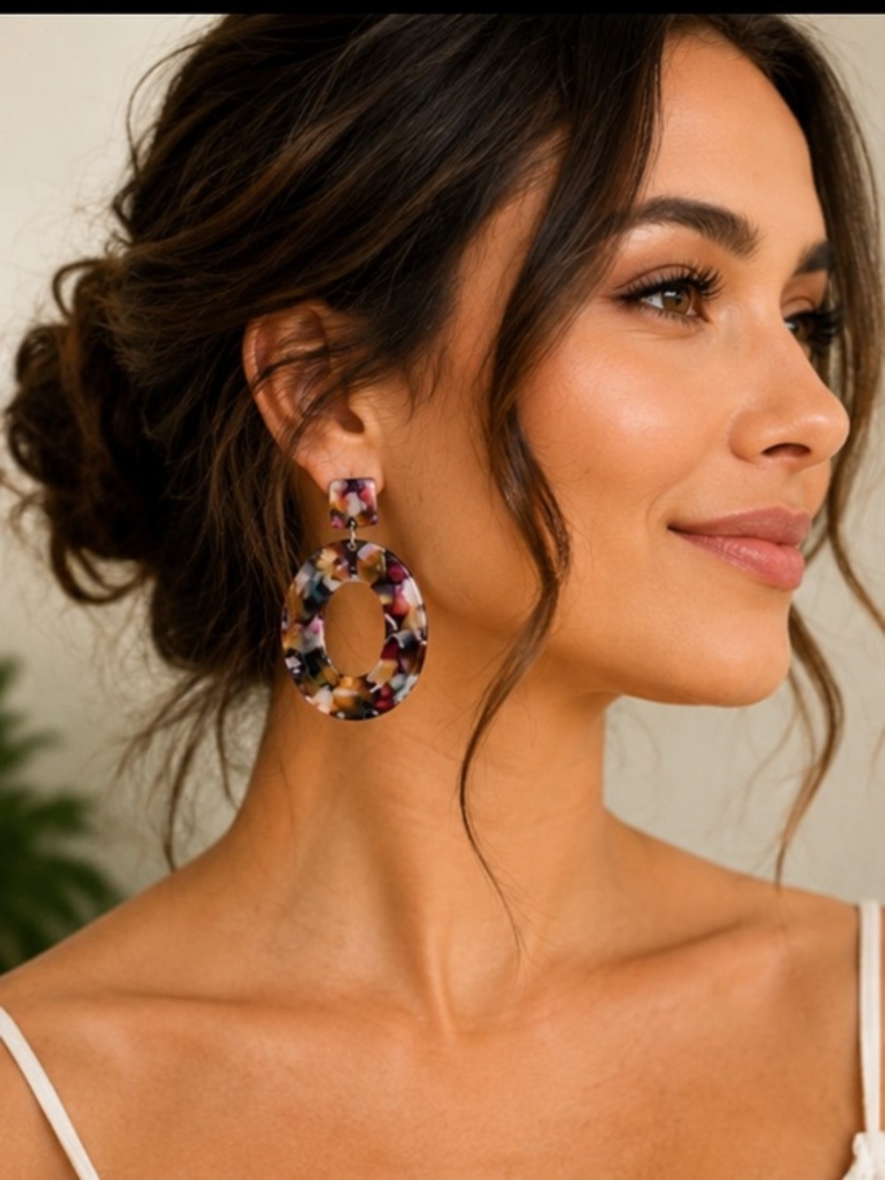 Colorful earrings